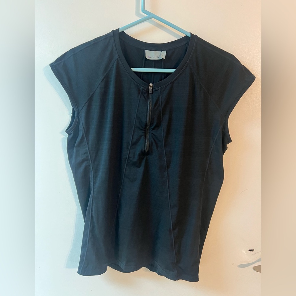 Athleta Black Muscle Tee